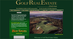 Desktop Screenshot of golfrealestateonline.com